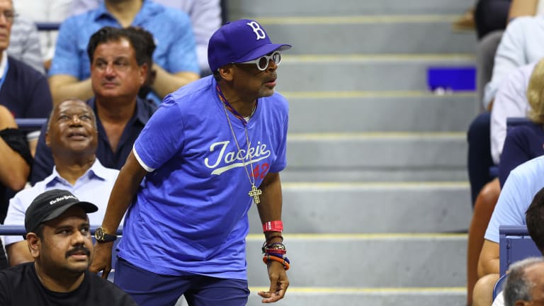 American film director, producer, screenwriter, and actor Spike Lee.