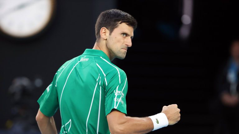 Novak now 10-0 vs. Raonic; next up in Oz: Djokovic v. Federer, Part 50