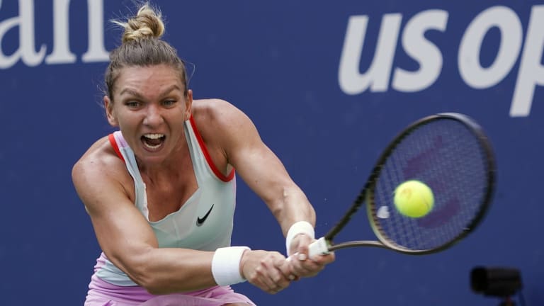 US Open Halep Out