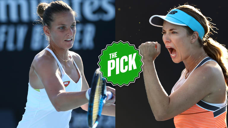 The Pick: Karolina Pliskova v. Danielle Collins, AO second round