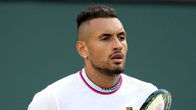 Kyrgios plays the more disciplined match to take out "imitator" Bublik