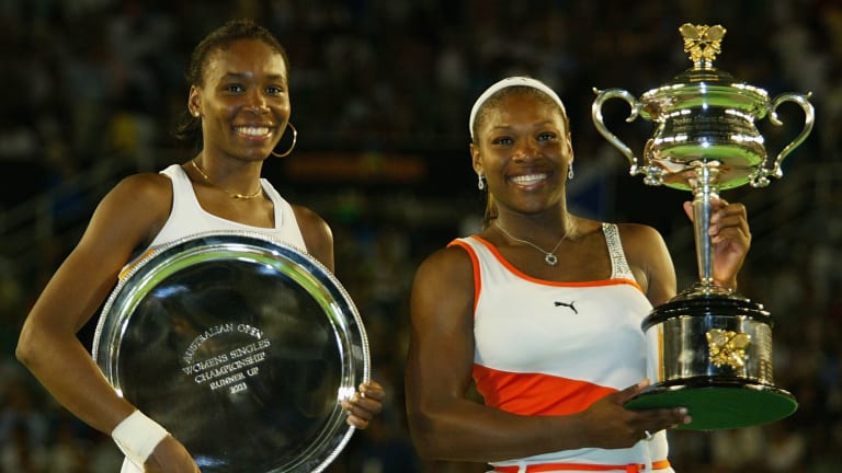 Match #11, 2003 Australian Open Final (Serena d. Venus): Serena would avenge that defeat in five subsequent major finals, including here in Melbourne to complete her first "Serena Slam."