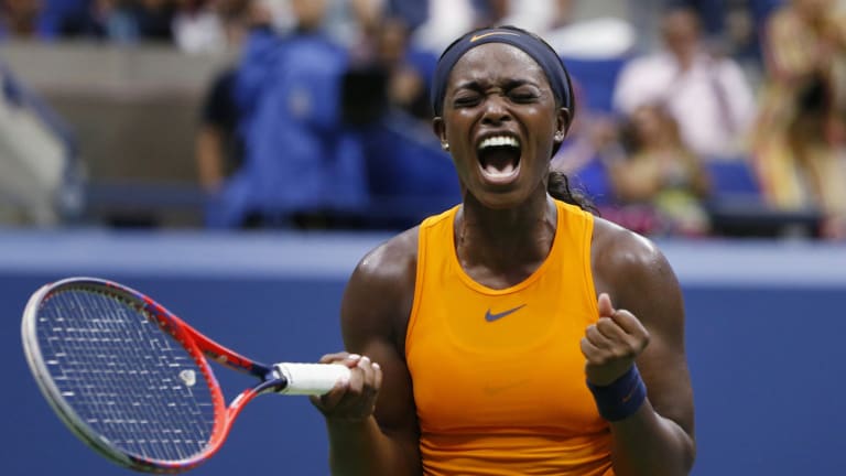 WATCH: Stephens
pumped up over
US Open victory