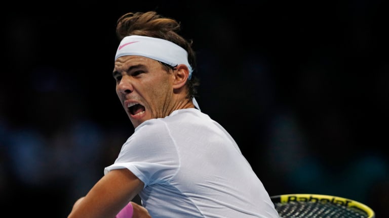 Top 5 photos: Rafa's
ATP Finals comeback
over Medvedev