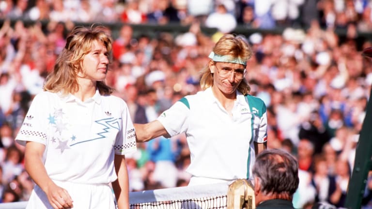 After beating Navratilova at 1988 Wimbledon, Graf went on to claim a calendar-year Golden Slam.