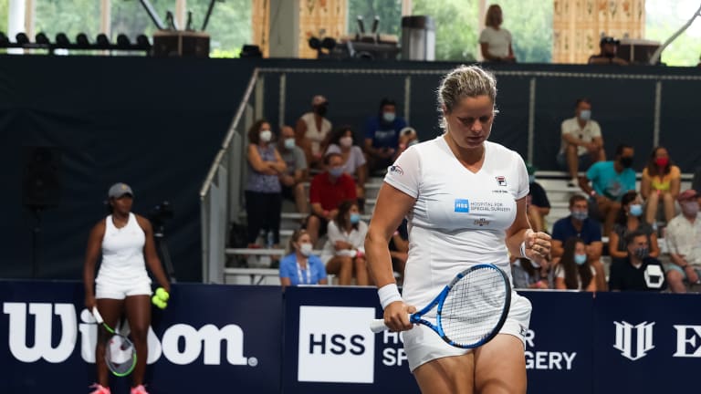 Doubles Wildcards: 
Clijsters, Baptiste 
team up for US Open