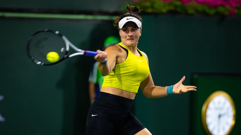 Andreescu looks to topple Swiatek after losing to her in Rome last year.