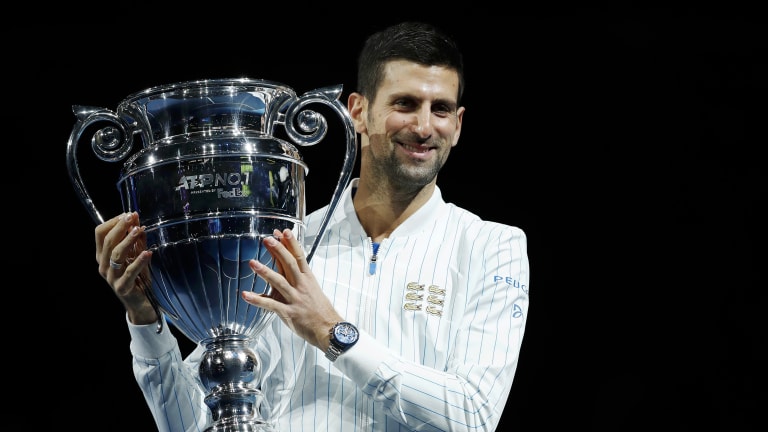 TENNIS.com's 2020 ATP Player of the Year: Novak Djokovic | Tennis.com