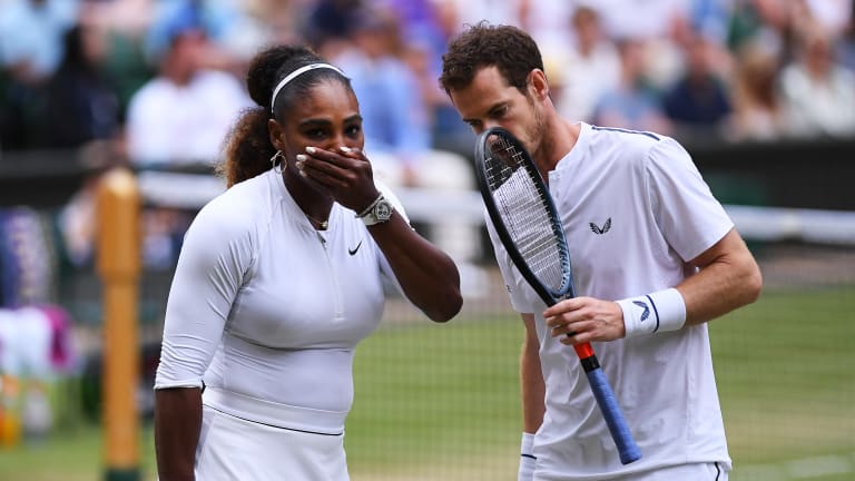 Top Wimbledon Week
1 Surprises: Serena
and Murray team up