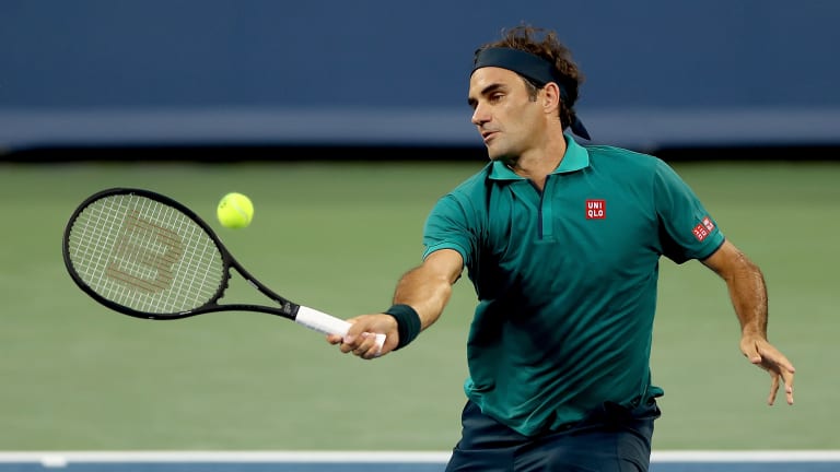In his first match since Wimbledon, Federer rolls in Cincinnati opener