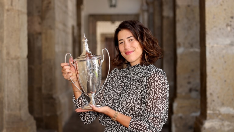 Muguruza was the first Spanish woman to win the WTA Finals in the 50-year history of the event.