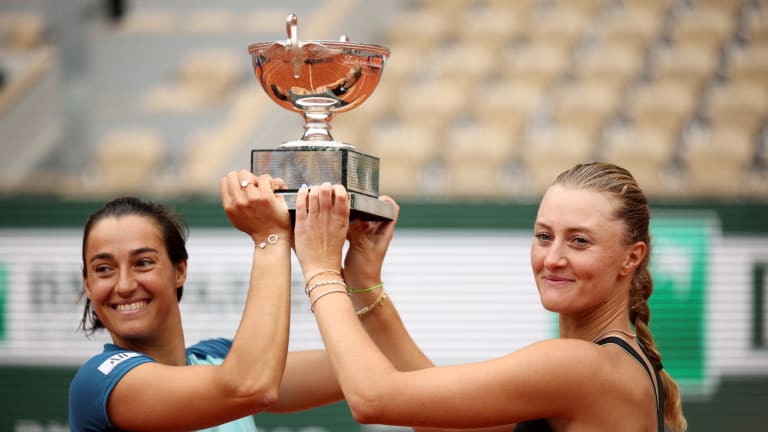 Playing only their second major tournament together since 2017, Garcia and Mladenovic captured their second Roland Garros title as a team.