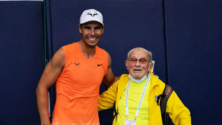 Nadal 97 year old hit