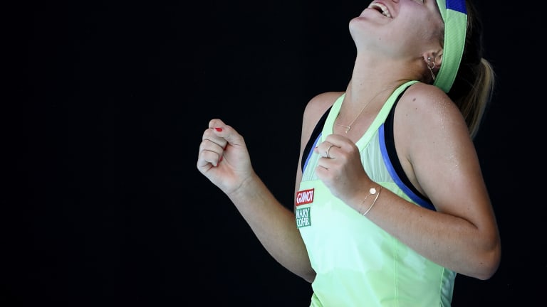 After crashing another Melbourne party, Kenin ready to host her own