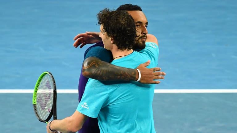 Major Takeaway: Kyrgios saves two match points to edge past Humbert