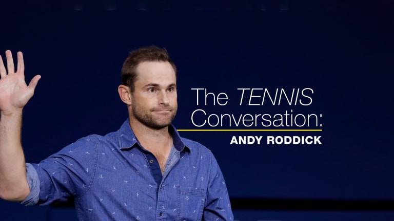 The Tennis Conversation: Andy Roddick 2.0—less selfish, still sweating