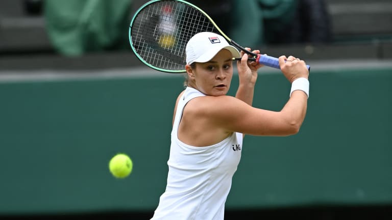 Barty's backhand slice is one of tennis' most lethal weapons.