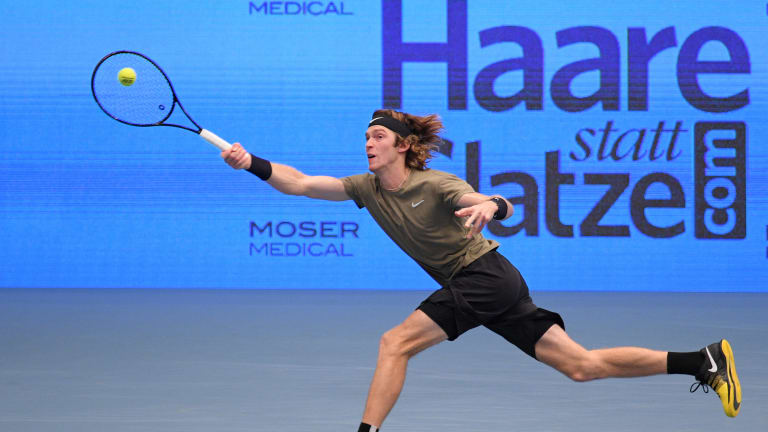 Rublev to seek fifth title of 2020 versus lucky loser Sonego in Vienna