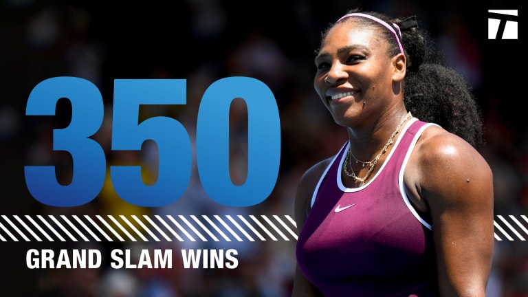 Serena Williams tops teenager Potapova for 350th Grand Slam match win
