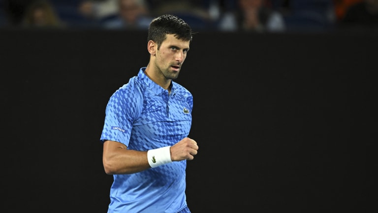 Djokovic is yet to lose in 2023, having claimed the Adelaide 1 title to start his season.