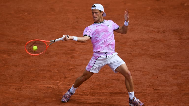 Schwartzman is yet to drop a set at Roland Garros, averaging two hours on court per match (Getty Images).