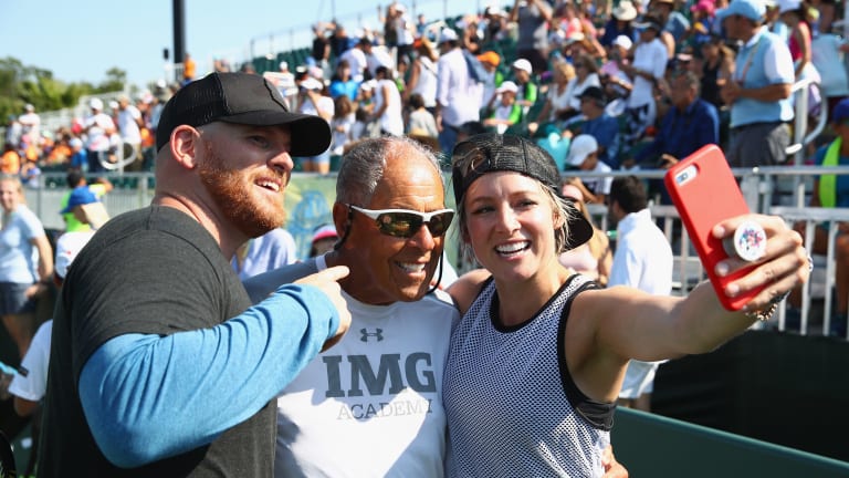 Bethanie Mattek-Sands, like so many others, couldn't get enough of Nick.