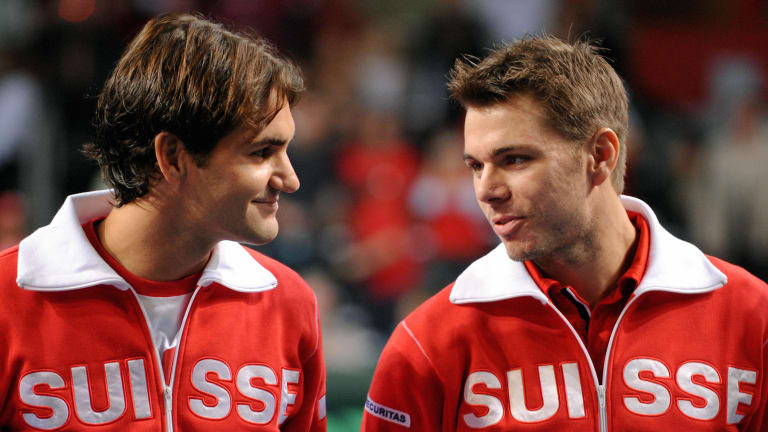 When Federer and Wawrinka combined forces, look out.