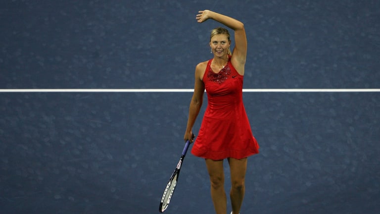 Stylebook: Maria 
Sharapova's top 10 
on-court looks