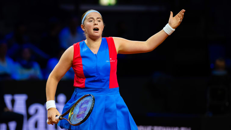 Too often, Ostapenko lets negativity intrude and derail her in matches.