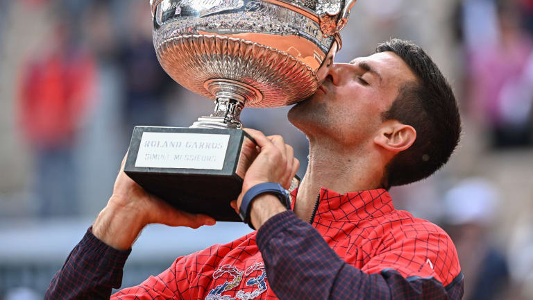 Djokovic has made himself the Grand Slam king by winning everywhere, on every surface, in an era that included two other all-time greats.