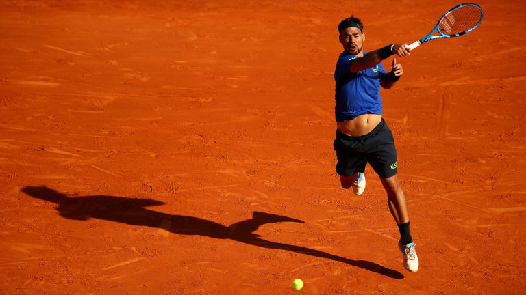 At Monte Carlo, day of upsets continues as Fognini shocks Zverev
