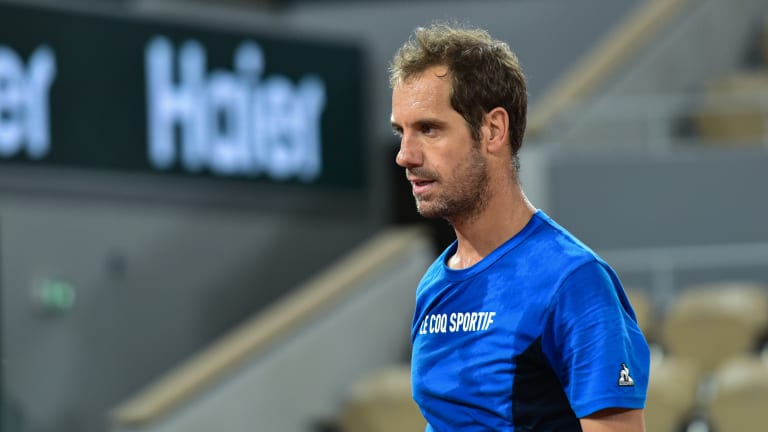 As a wild-card entrant, Gasquet is playing this year's Roland Garros for the 21st time.