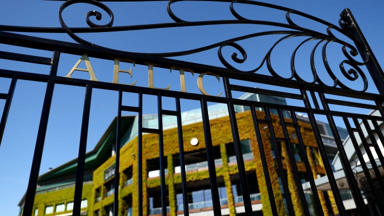 Wimbledon's closed, wrought iron gates will take on a new meaning this summer.