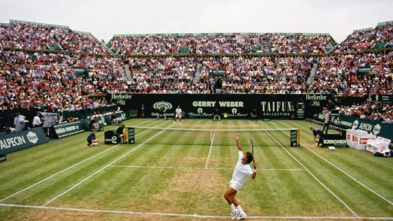 Henri Leconte holds the distinction as Halle's first singles champion after defeating Andrei Medvedev in the 1993 final.