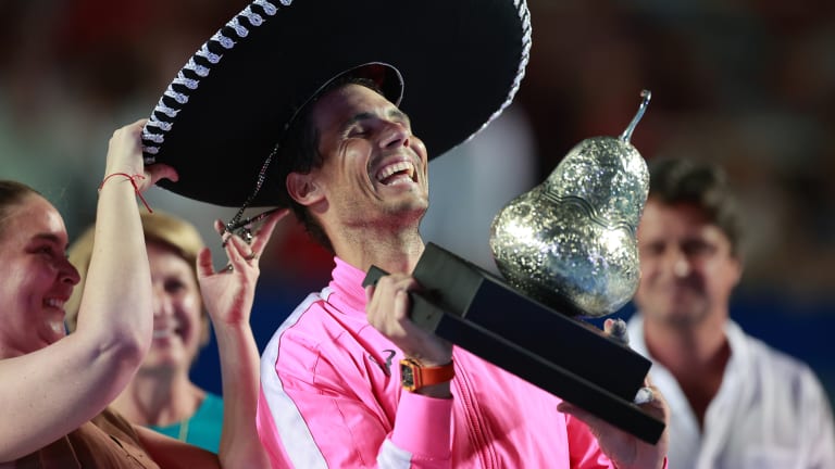 Hat Trick: Top-seeded Nadal returns to winner's circle in Acapulco