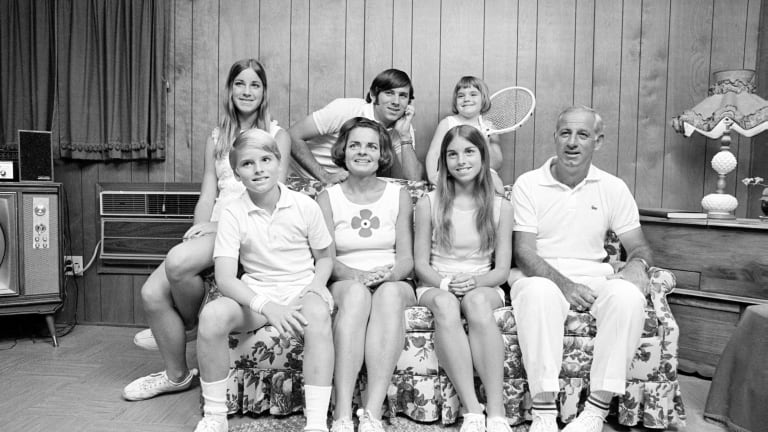 Colette Evert, mother to Chris, was tennis' most exemplary parent