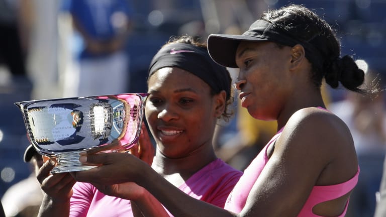US Open-Williams Sisters Doubles Tennis
