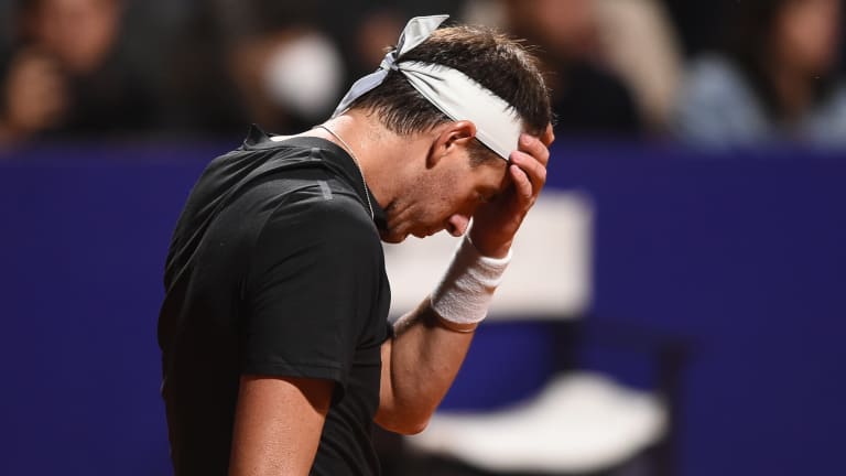 Del Potro played his last match in February, at home in Buenos Aires.