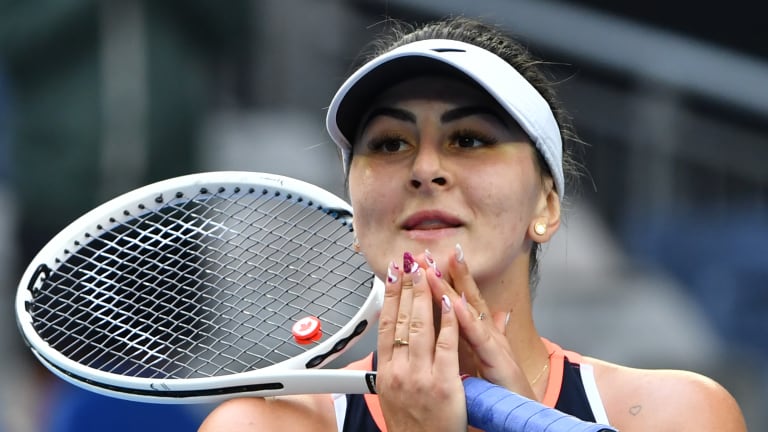 "I feel pretty damn good": Out for 15 months, Andreescu wins in return