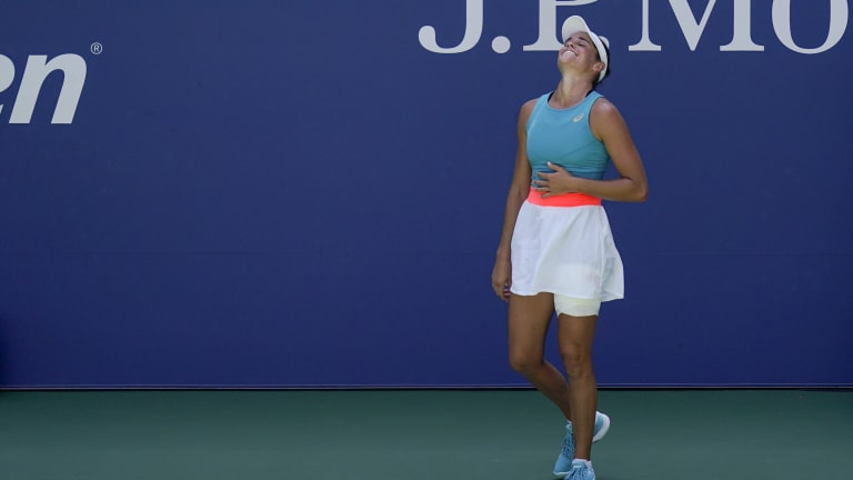 Fashion aces from 
the 2020 US Open