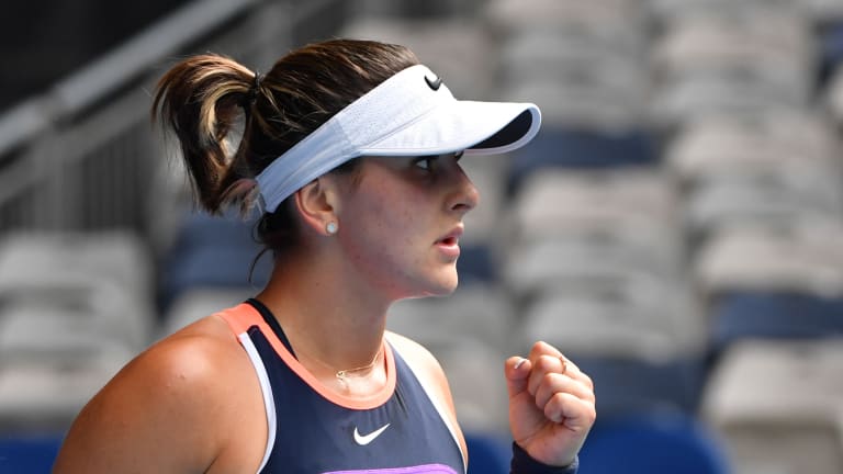 "I feel pretty damn good": Out for 15 months, Andreescu wins in return