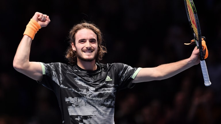 Nearly unbreakable: Terrific Tsitsipas takes out Federer at ATP Finals
