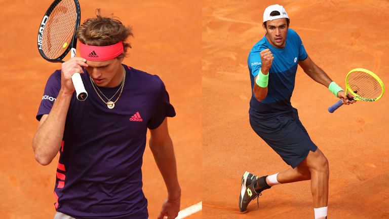 Last year Zverev came to Rome on a roll; now it’s Berrettini’s turn