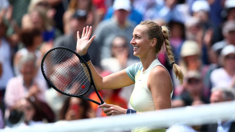 Kvitova's win over the No. 4-ranked Badosa was the 60th Top 10 win of her career, and her 29th career win over a Top 5 player.