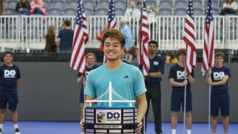 As a result of his Dallas breakthrough, Wu climbed to a career-high No. 58 in Monday's ATP singles rankings.
