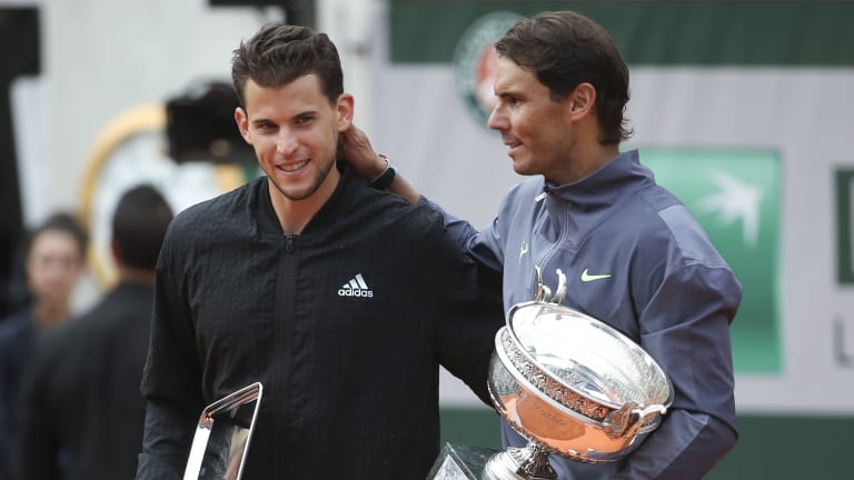 Dominic Thiem will get another shot at a French Open title—and this time, Rafael Nadal won't be in his way.