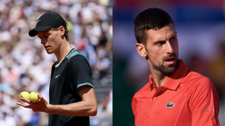 The two players who were supposed to set up an epic 1-2 Sunday final, Sinner and Djokovic, ended up losing just when they seemed to destined to win.