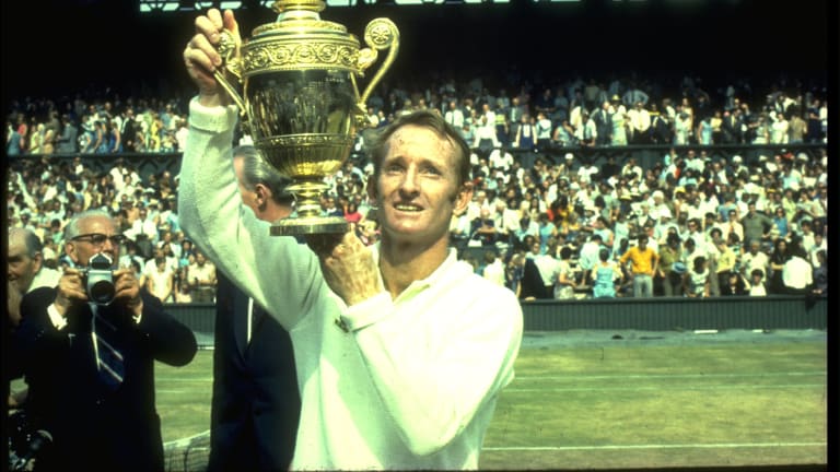 “We couldn’t wait to get back,” Laver said. Five years earlier, when the Rocket announced that he was turning pro, the All England Club had stripped the two-time champion of his honorary membership.