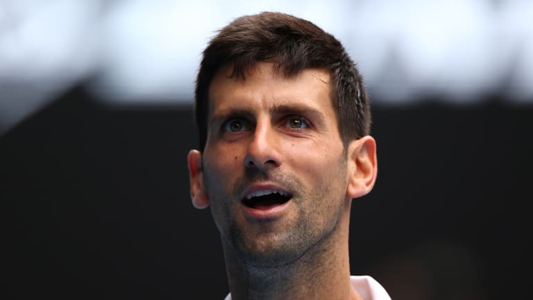 Djokovic sails into Australian Open third round; Federer follows suit