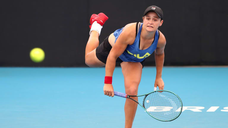 Top-seeded Barty gets tough draw in her home Brisbane tournament